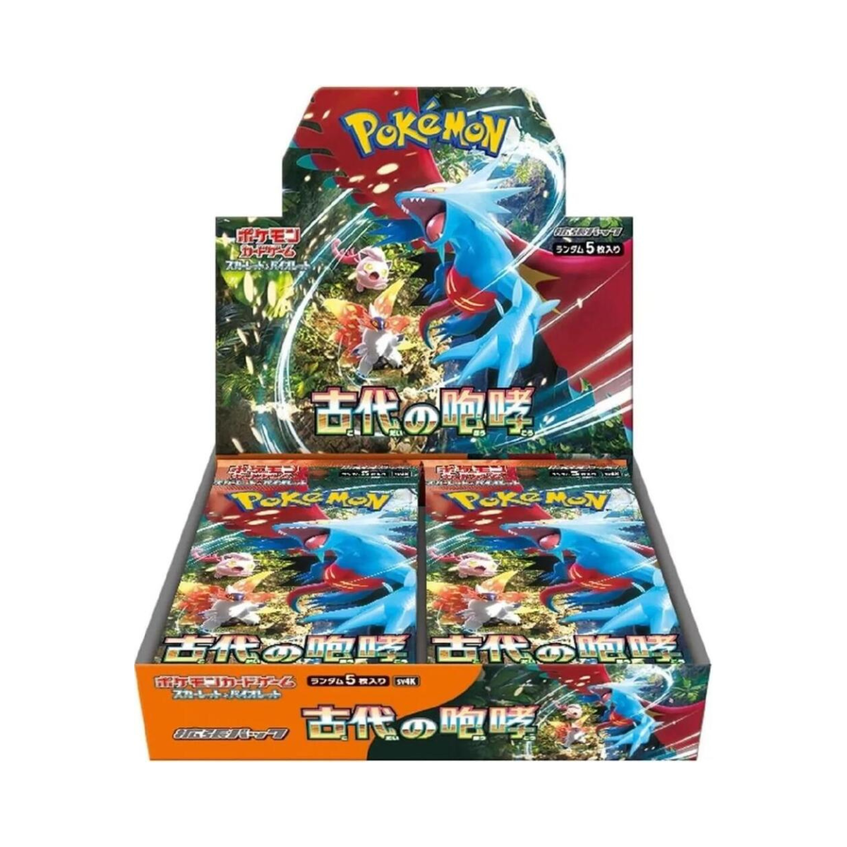 Scarlet & Violet - Japanese Ancient Roar Booster Box