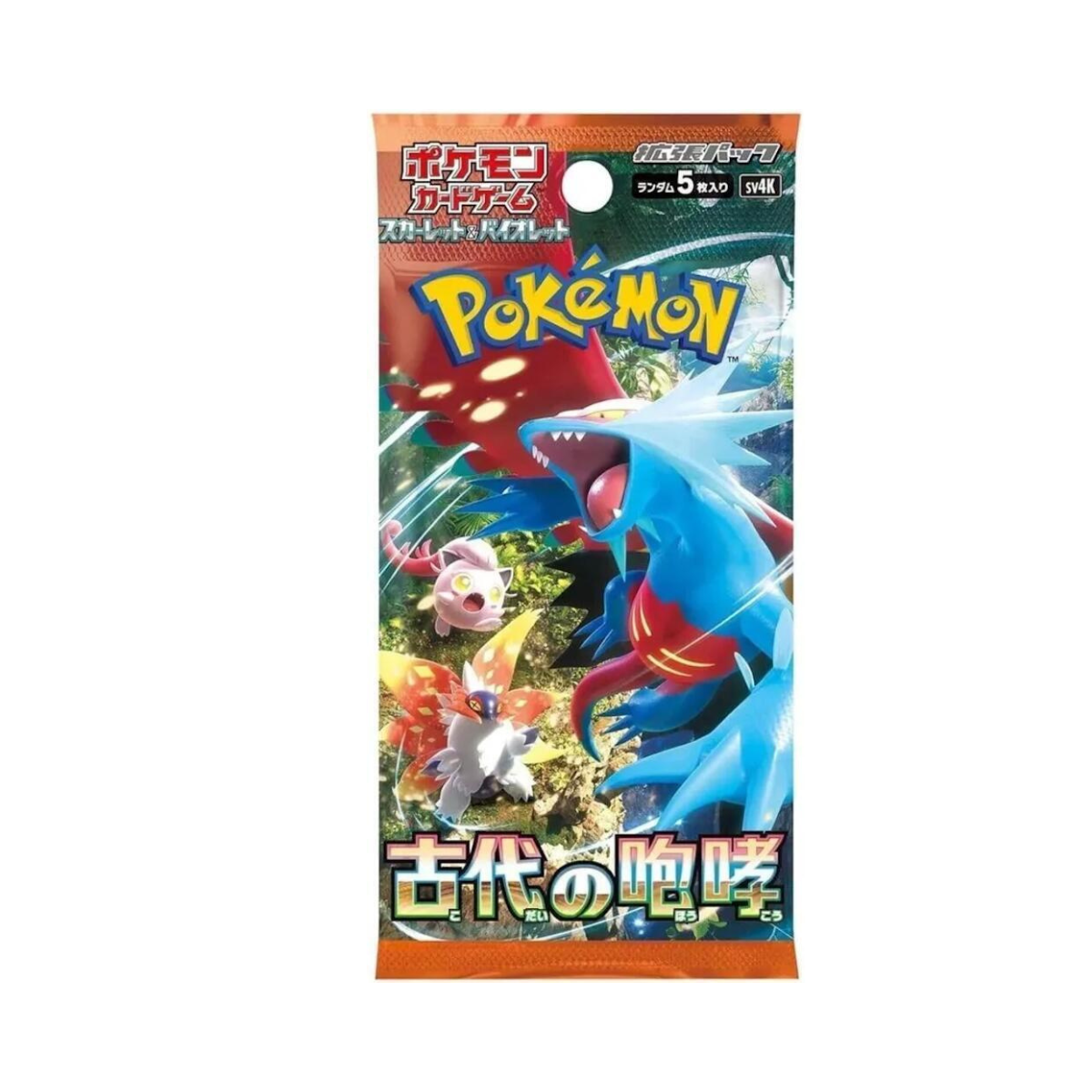 Scarlet & Violet - Japanese Ancient Roar Booster Pack