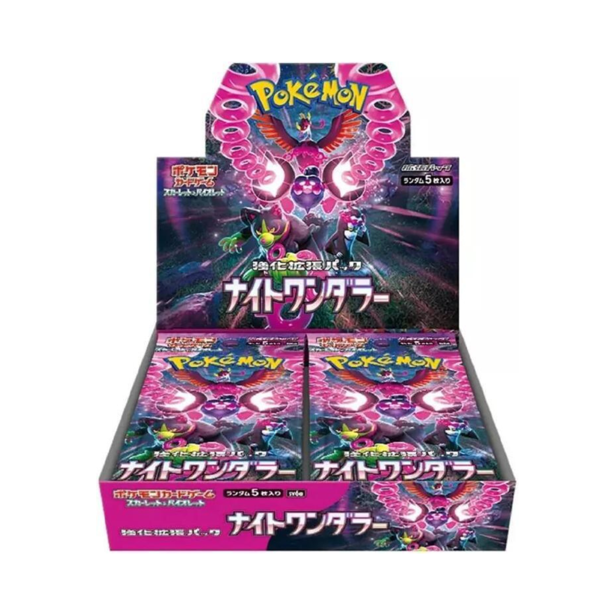 Scarlet & Violet - Japanese Night Wanderer Booster Box