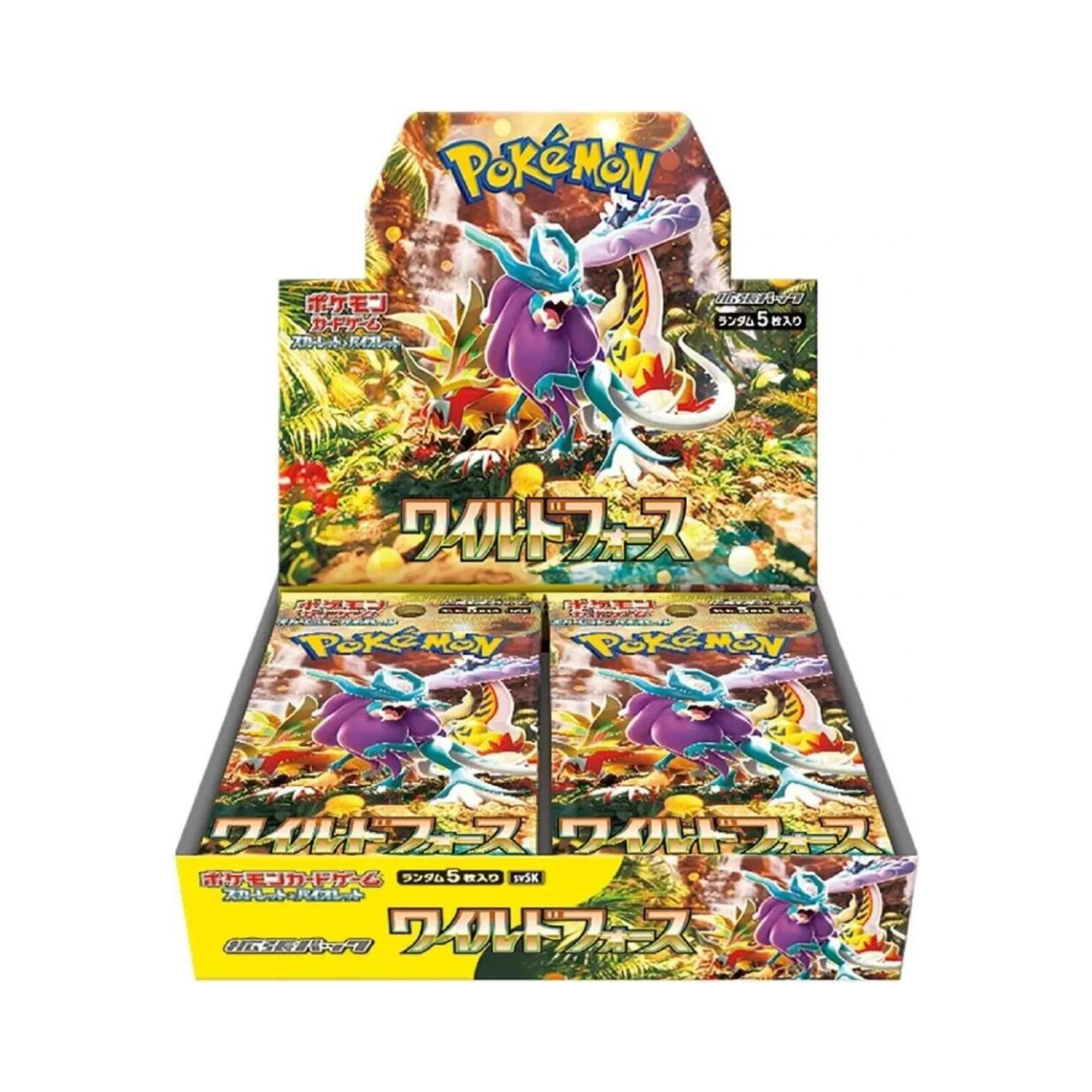 スカーレット　BOX ポケモンカードゲーム スカーレットex BOX シュリンク付