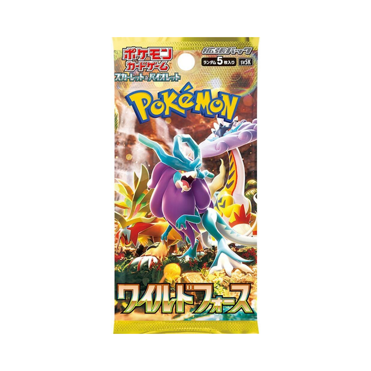 Scarlet & Violet - Japanese Wild Force Booster Pack