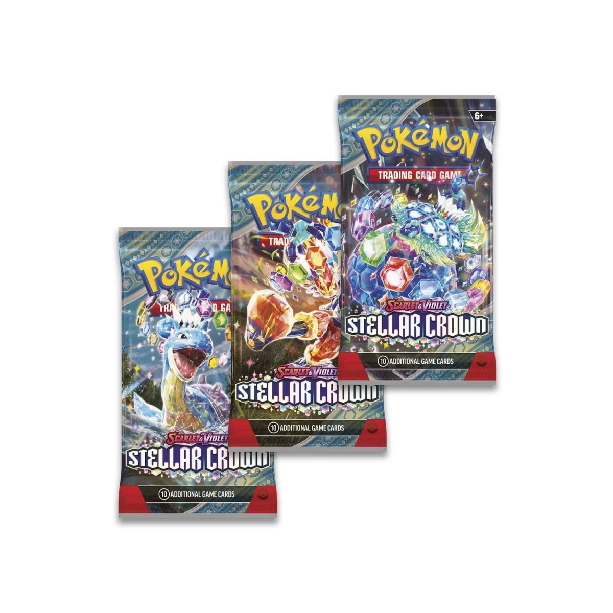 Scarlet & Violet Stellar Crown 3 Pack Blister Packs