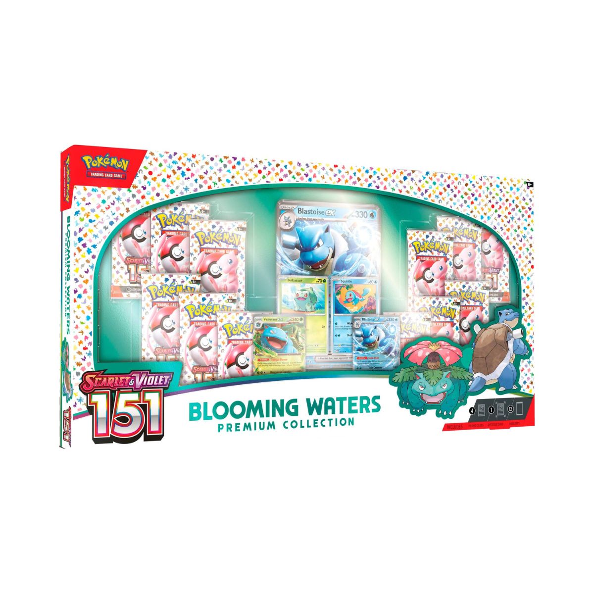 Blooming Waters Premium Collection Front Box Side Angle