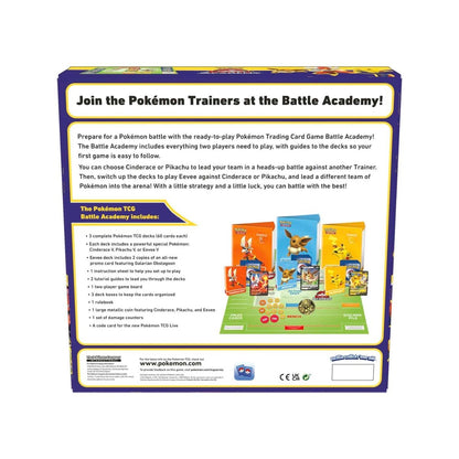Pokemon Battle Academy 2022 Back Box