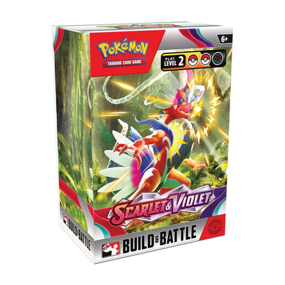 Scarlet & Violet Build & Battle Box Front Box